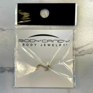 BodyCandy Bumblebee Stud Nose Ring - 20g